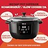 Instant Pot Superior Slow Cooker/Slow Cooker, 7.1L Multi Cooker / 4 Cooking Functions (Slow Cooking, Frying, Steaming and Keeping Hot Function) Dishwasher Safe - 800W