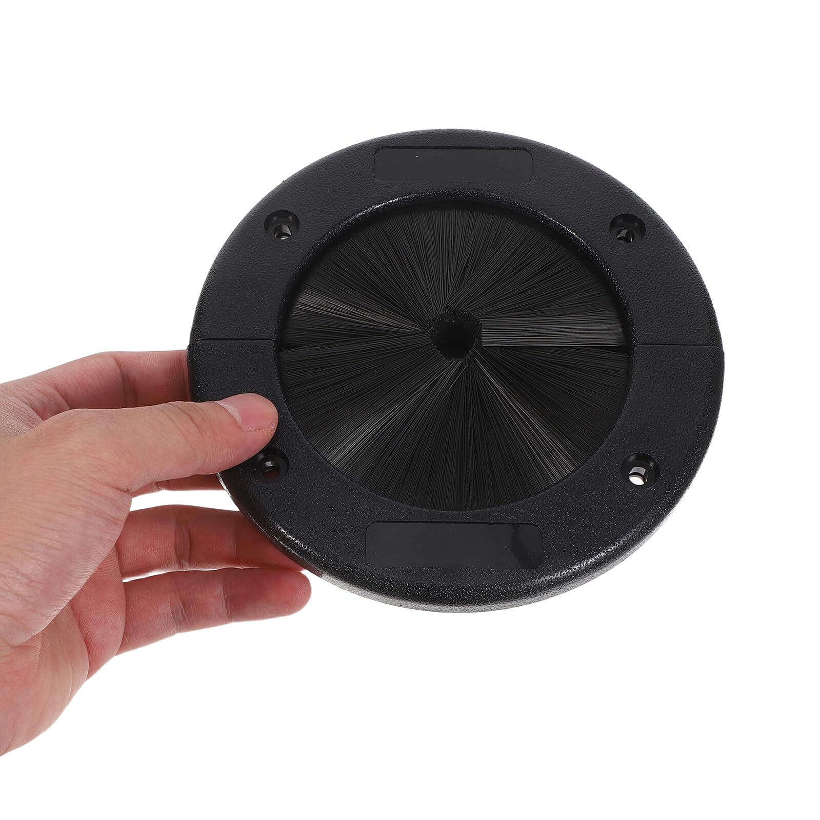 Cabilock 4 Piezas Caja de Conexiones Ignífuga para Suelo Elevado Unidades Placa de Cepillo para Cables Ojal de Paso de Cables Solución Antiestática para Gestión de Rack de Servidores