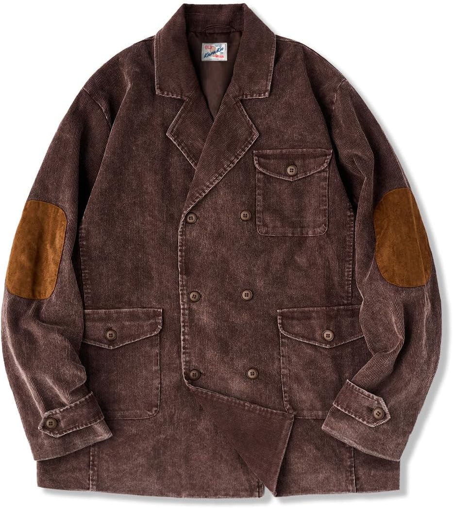 KARAKU カラクウールツイードテーラードジャケット XLグリーン Karaku