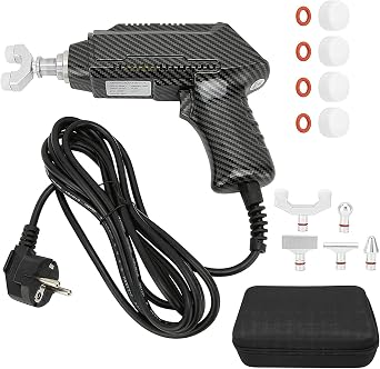 Electric Spine Chiropractor, Chiropractic Adjusting Tool Portable Spine Massager Corrector Gun, 6-Level Massage Machine for Adjust Vertebration and Thoracic Scoliosis.