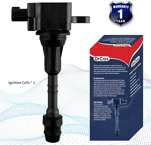 Vista 6 de Bobina de encendido OEM UF350 C1398 5C1395 compatible con Nissan Altima Sentra X-Trail 2002-2008 - Motores L4 2.5L - 1 paquete