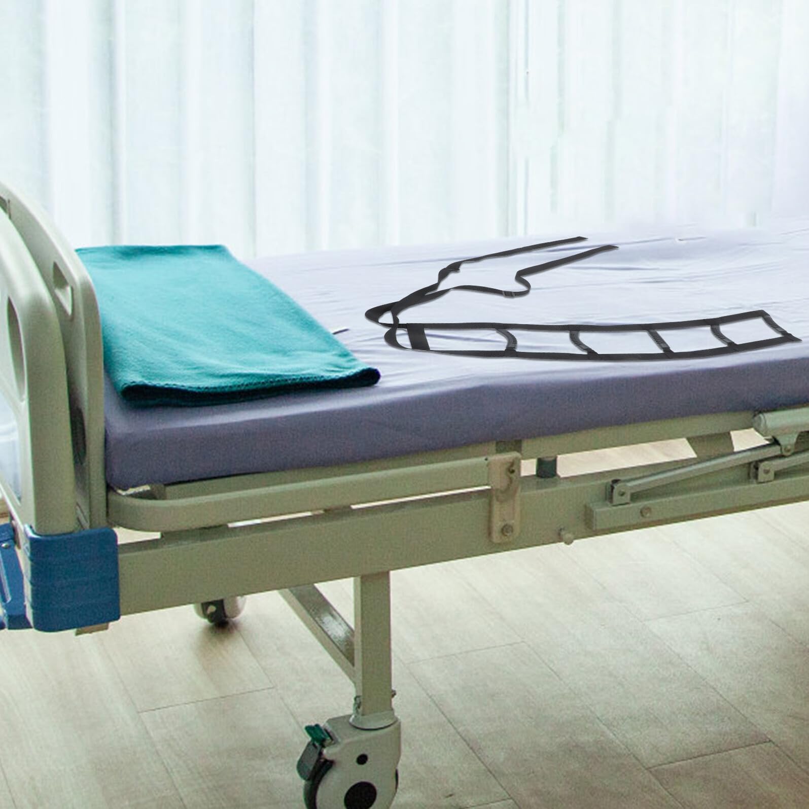 Scaletta da Letto Assistente con Impugnature Ergonomiche Supporto Sicuro per Anziani e Persone con Forza Limitata Facile da Installare e Rimuovere Accessorio Ausilio per Alzarsi