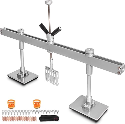 Bestauto Kit de barra de palanca de abolladuras para tracción de abolladuras de aluminio y acero (33 pulgadas33.465in)