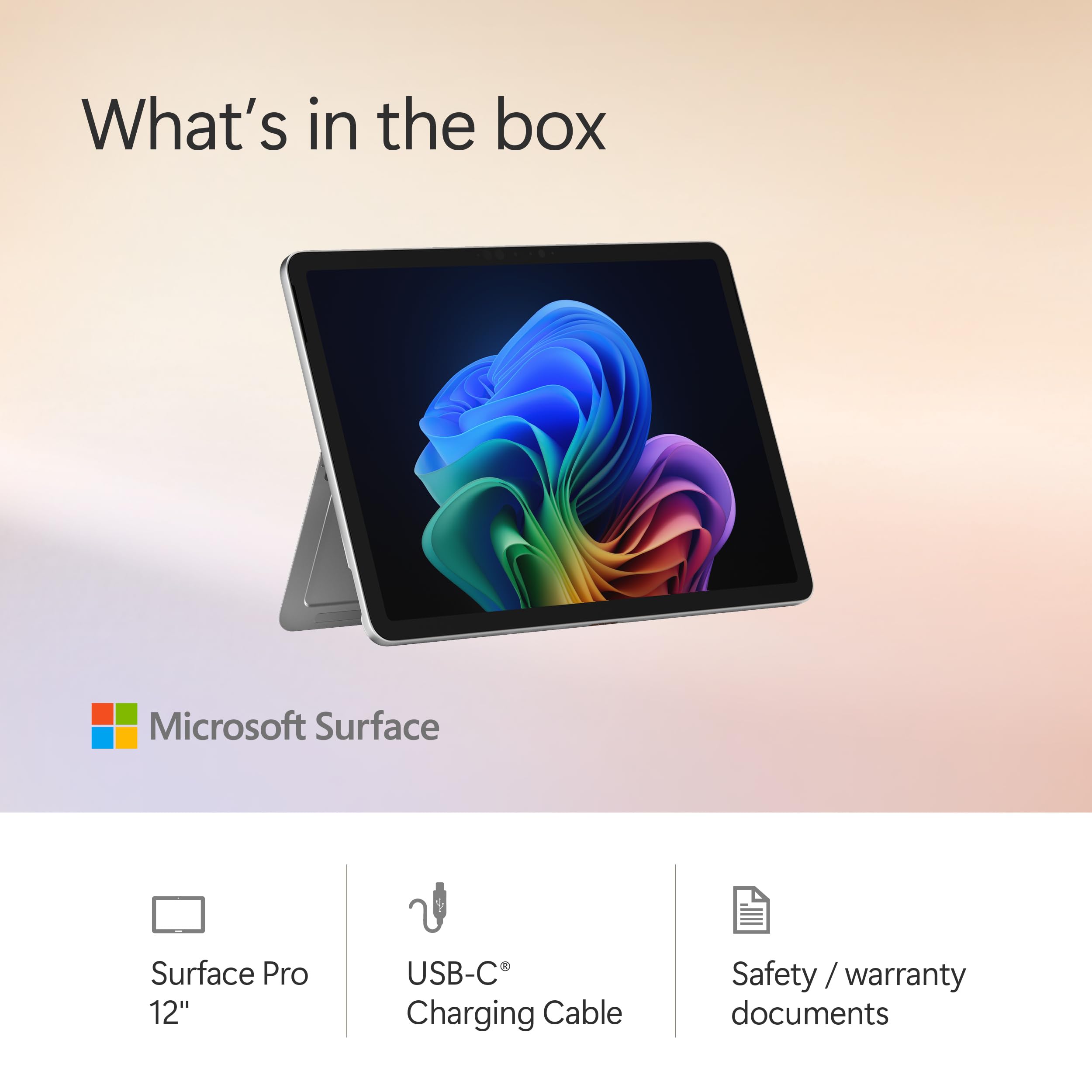 Microsoft Surface Pro | Copilot+ PC | 12” LCD Touchscreen