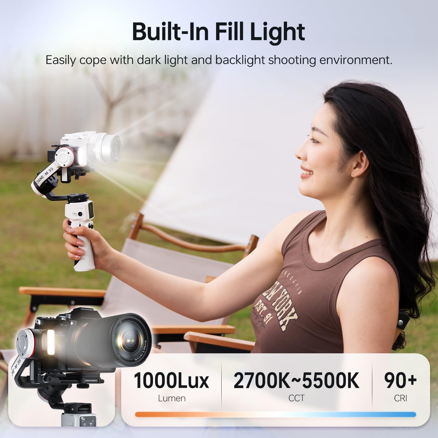 Amazon | 【国内正規保証品】 ZHIYUN カメラ用ジンバル CRANE-M 3S