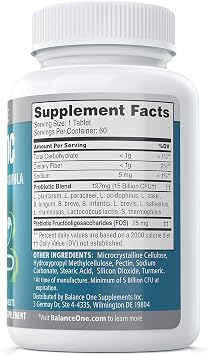 Balance ONE 3 Month Kit | Probiotic + CandAssist + Liver One | Daily Digestive & Liver Support Bundle | Time-Release Probiotic, Delayed-Release Capsules & Milk Thistle Formula | 8 Bottles