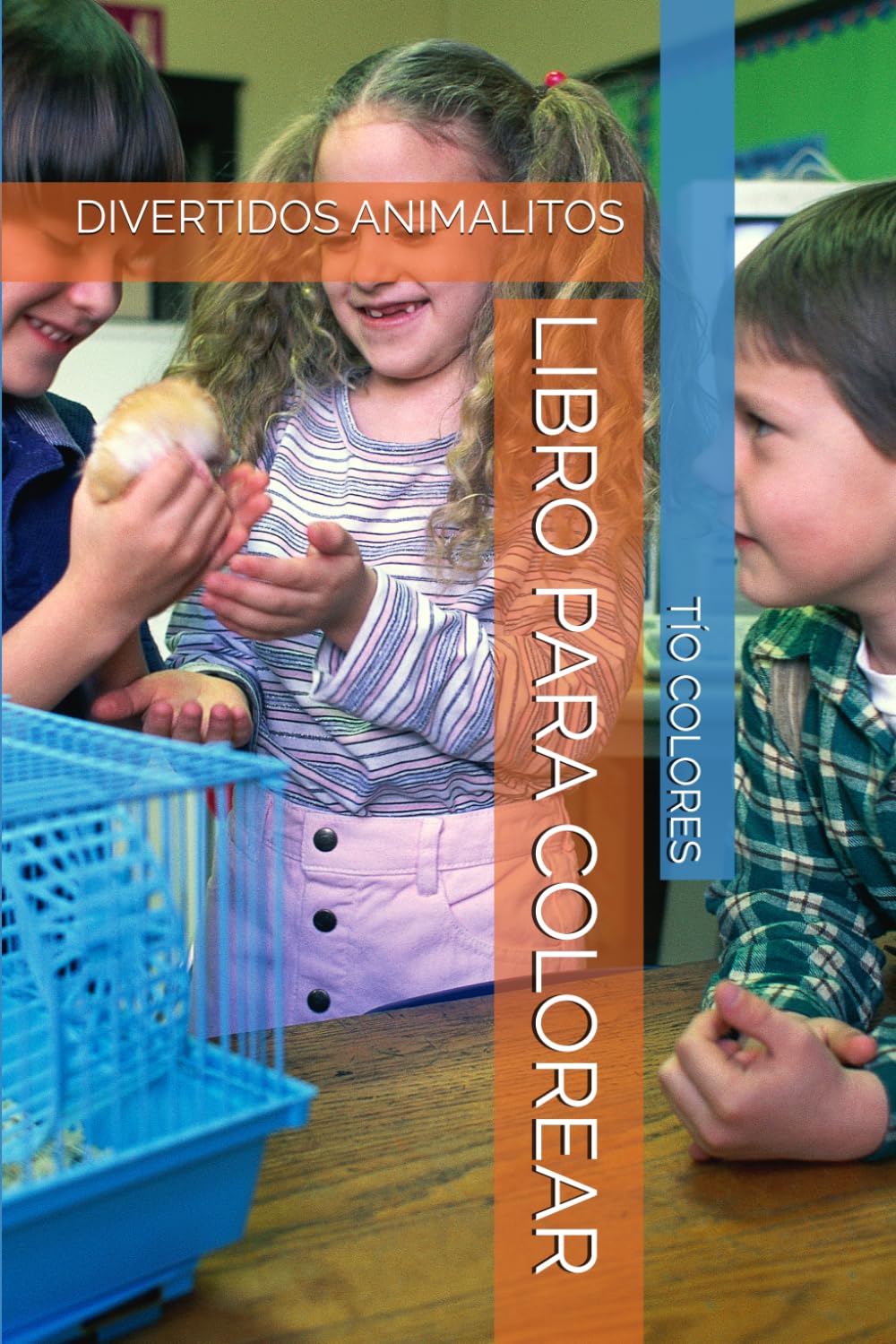 LIBRO PARA COLOREAR: DIVERTIDOS ANIMALITOS