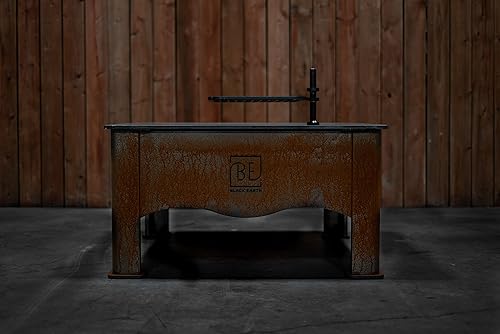 Miniatura 5 de Black Earth Teppan XL - Parrilla de madera de acero al carbono