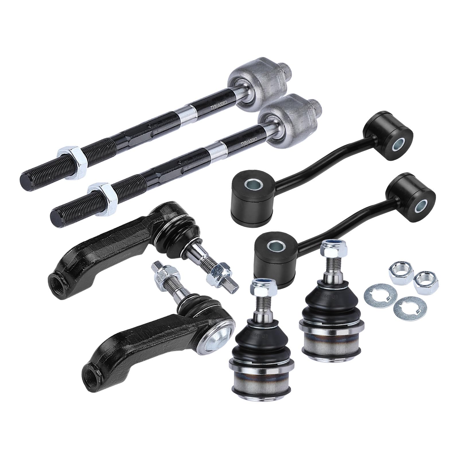 Frankberg 8x Wahacz zawieszenia przedniej lewej prawej osi kompatybilny z Nitro 2,8 L 3,7L 2006-2012 Cherokee KK 2,8 L 3,7L 2008-2013 Wymień # 52125366AA