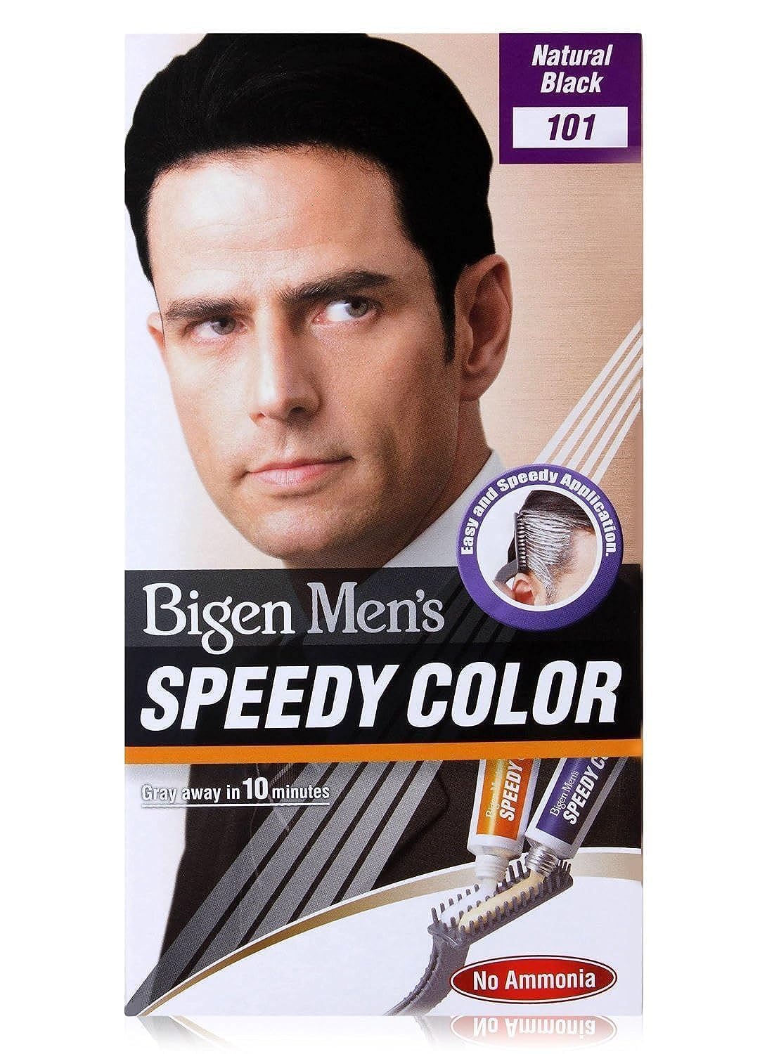 Mens Speedy Color, Hair Color, 80g - Natural Black 101