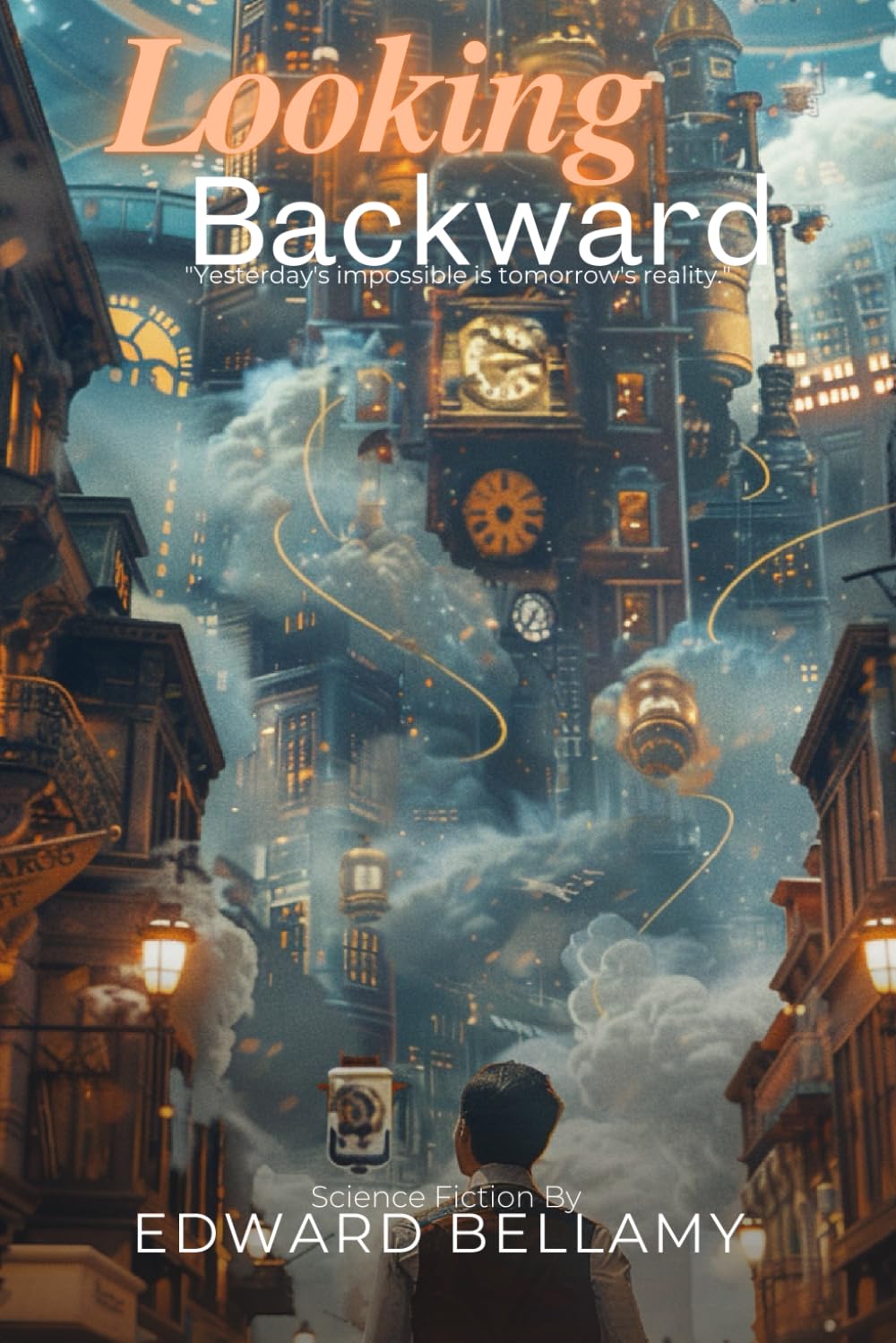 Looking Backward : A Utopian Science Fiction Classic By Edward Bellamy (Illustrated & Annotated): A Time Traveler's Journey to a Socialist Paradise in the Year 2000