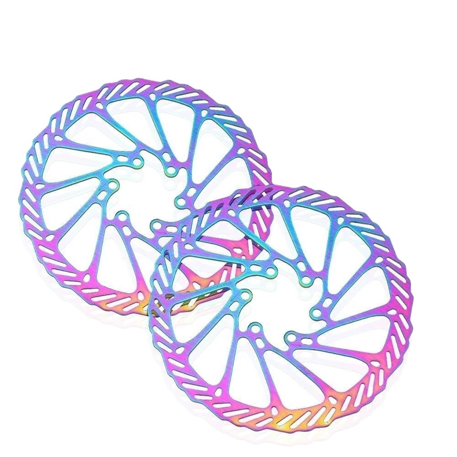 Rotore del Freno a Disco for Bici 140 160 180 203 Freno a Disco 2 Pezzi con 12 bulloni | For bici da strada MTB BMX Disco flottante in acciaio inossidabile