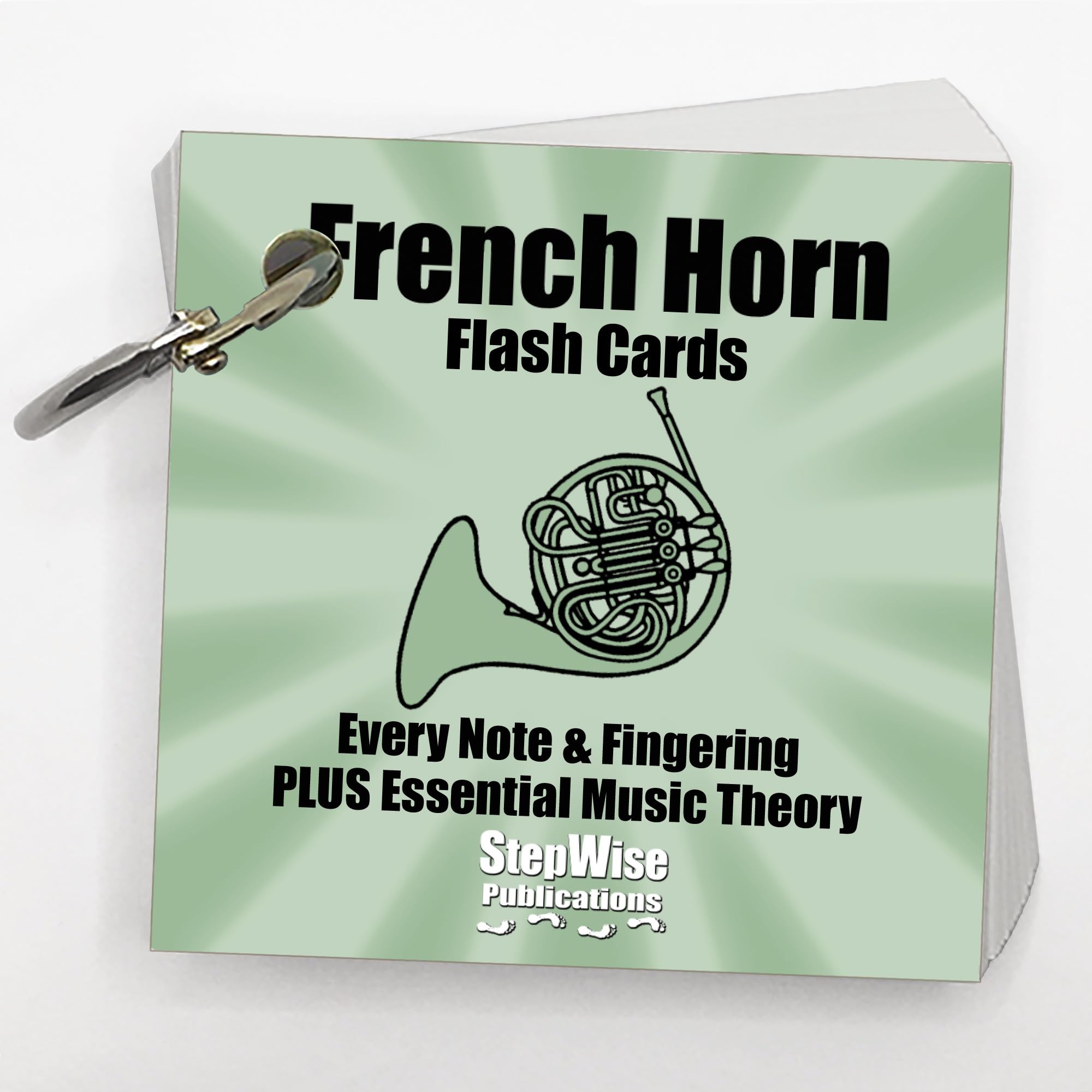 Music Flash Cards: Notes, Fingerings, & Music Theory (French Horn)