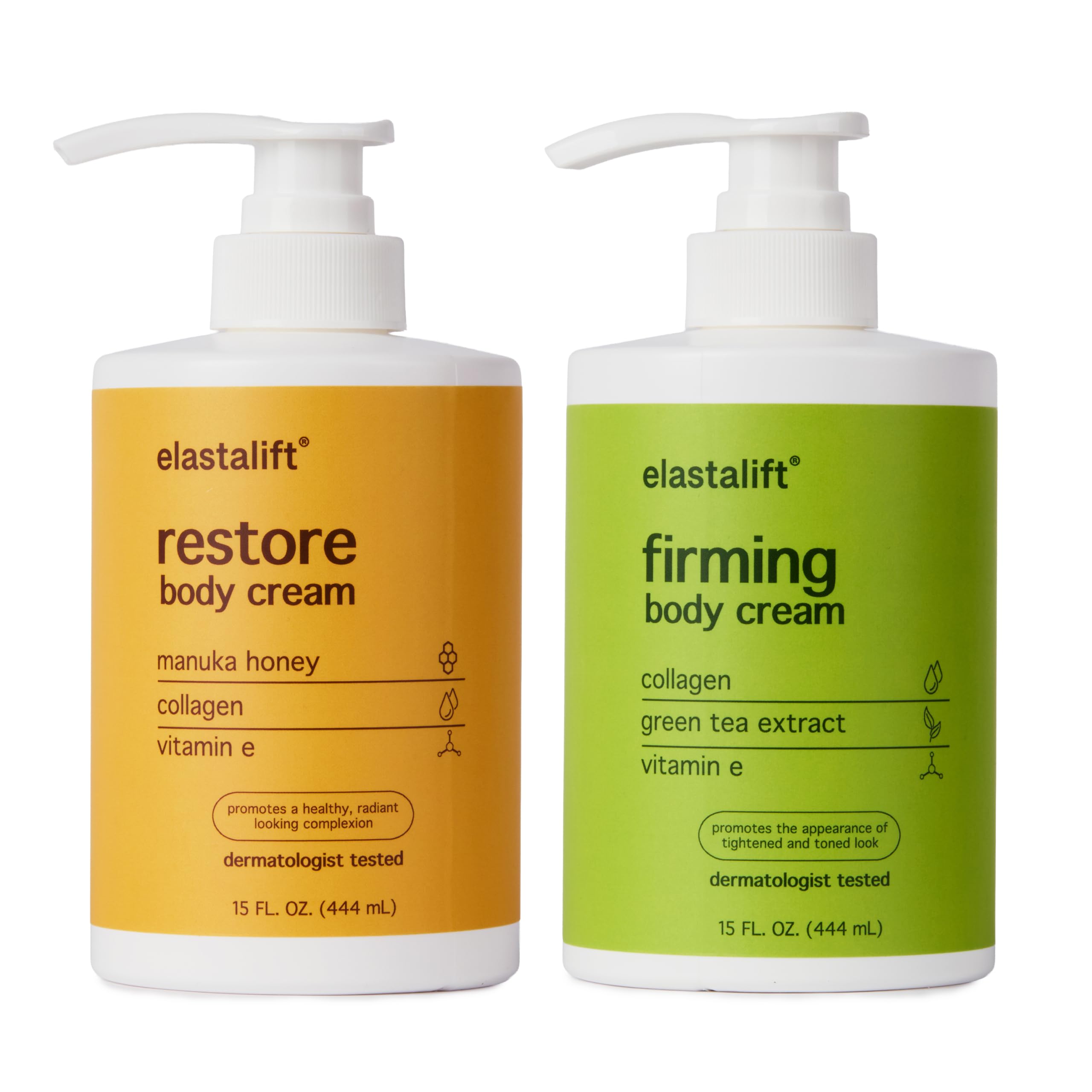 Amazon.com : Elastalift Collagen Cream + Manuka Honey Cream Body