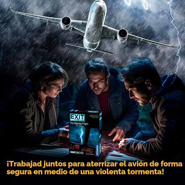 Foto 6 de 7 de Exit: The The Stormy Flight Board Game [Importación inglesa]