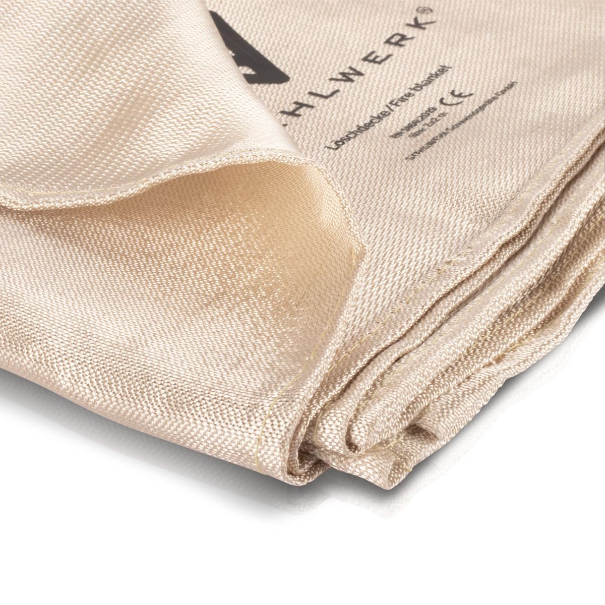 STAHLWERK Couverture anti-feu 200 x 200 cm fibre de verre DIN EN 1869:2019 Couverture anti-feu | Couverture anti-feu | Couverture de soudage