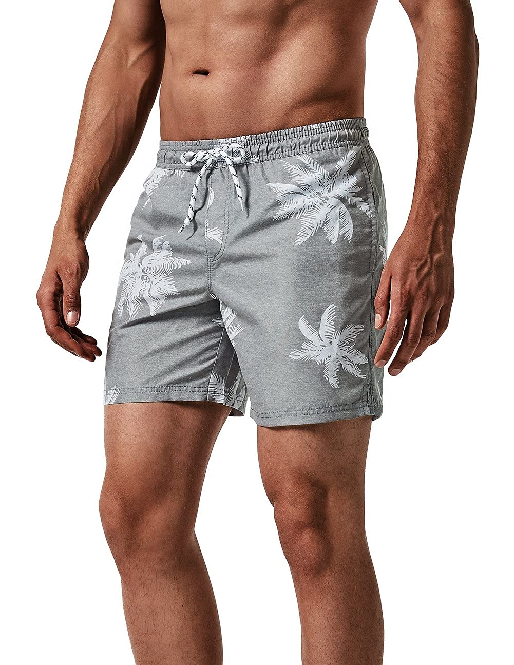 MaaMgic Pantaloncini da Bagno da Uomo Asciugatura Veloce Costume da Bagno per Surf sulla Spiaggia Multi-funzioni Allenamento casa con Fodera in Mesh con Fodera in Mesh