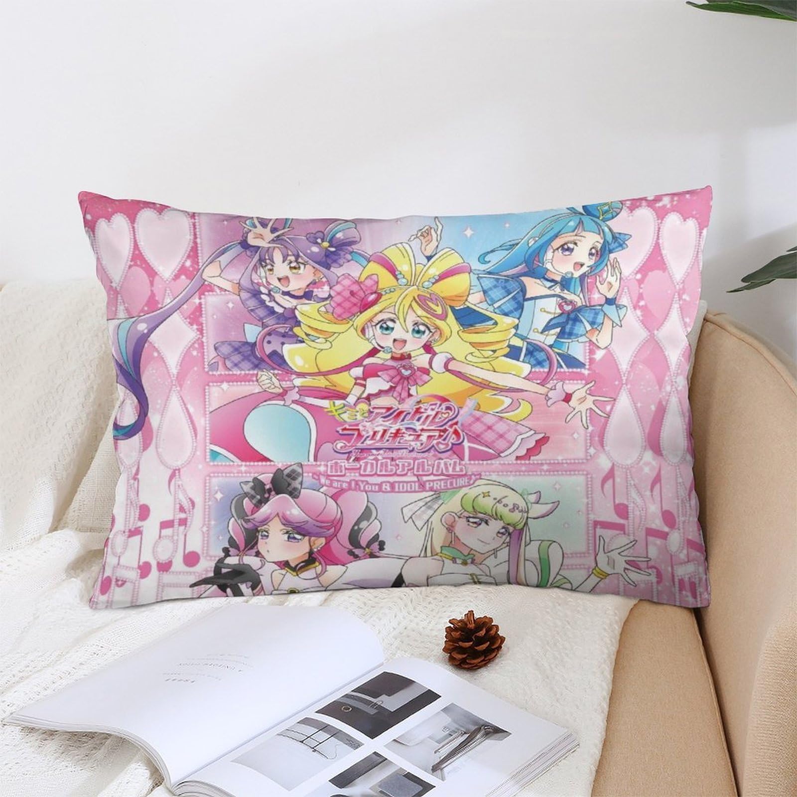 Amazon.co.jp: キミとアイドルプリキュア♪ 抱き枕カバー 両面印刷