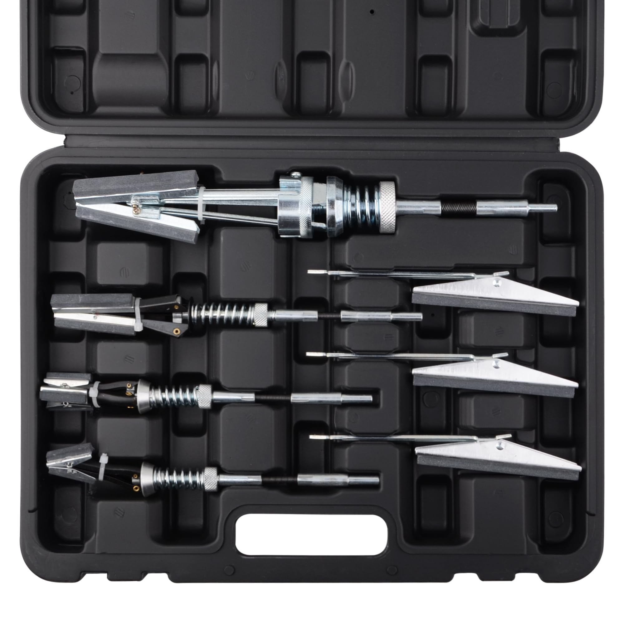 Kit de herramientas de pulido de cilindro de motor ajustable de 3/4 a 7 pulgadas con piedras de molienda y pulido, kit de herramientas de acabado y pulido para cilindros