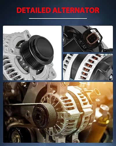 Miniatura 7 de cciyu Alternadores 11573 aptos para Honda Pilot V6 2012-2015