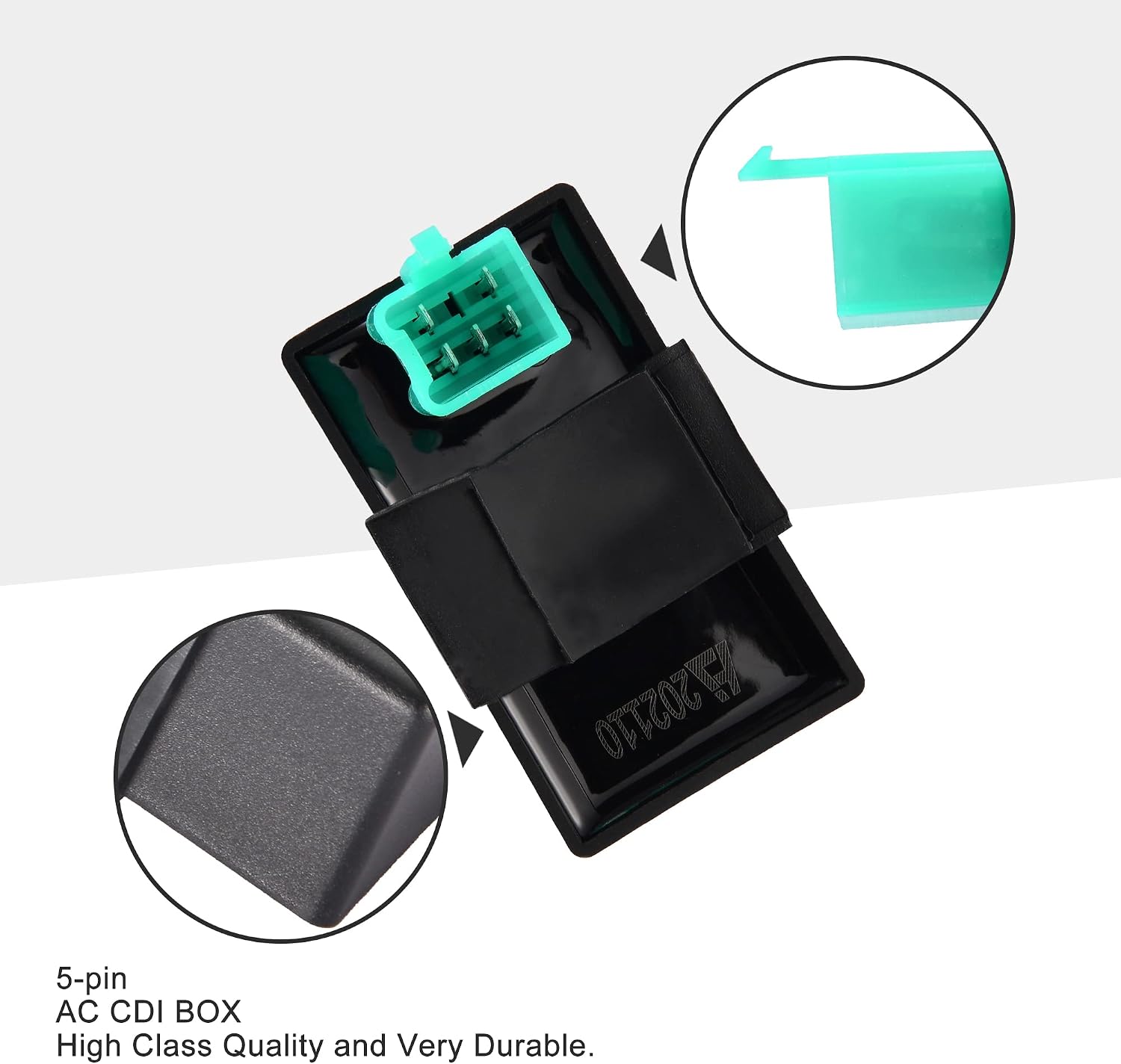 GOOFIT 5 Pin AC CDI Box Unit Replacement for Chinese 50c 70c 90cc 110cc 125cc Horizontal Engine 3125B 3125R 3125XR8 SSR TaoTao X15 X18 ATV Mini Pocket Dirt Bike