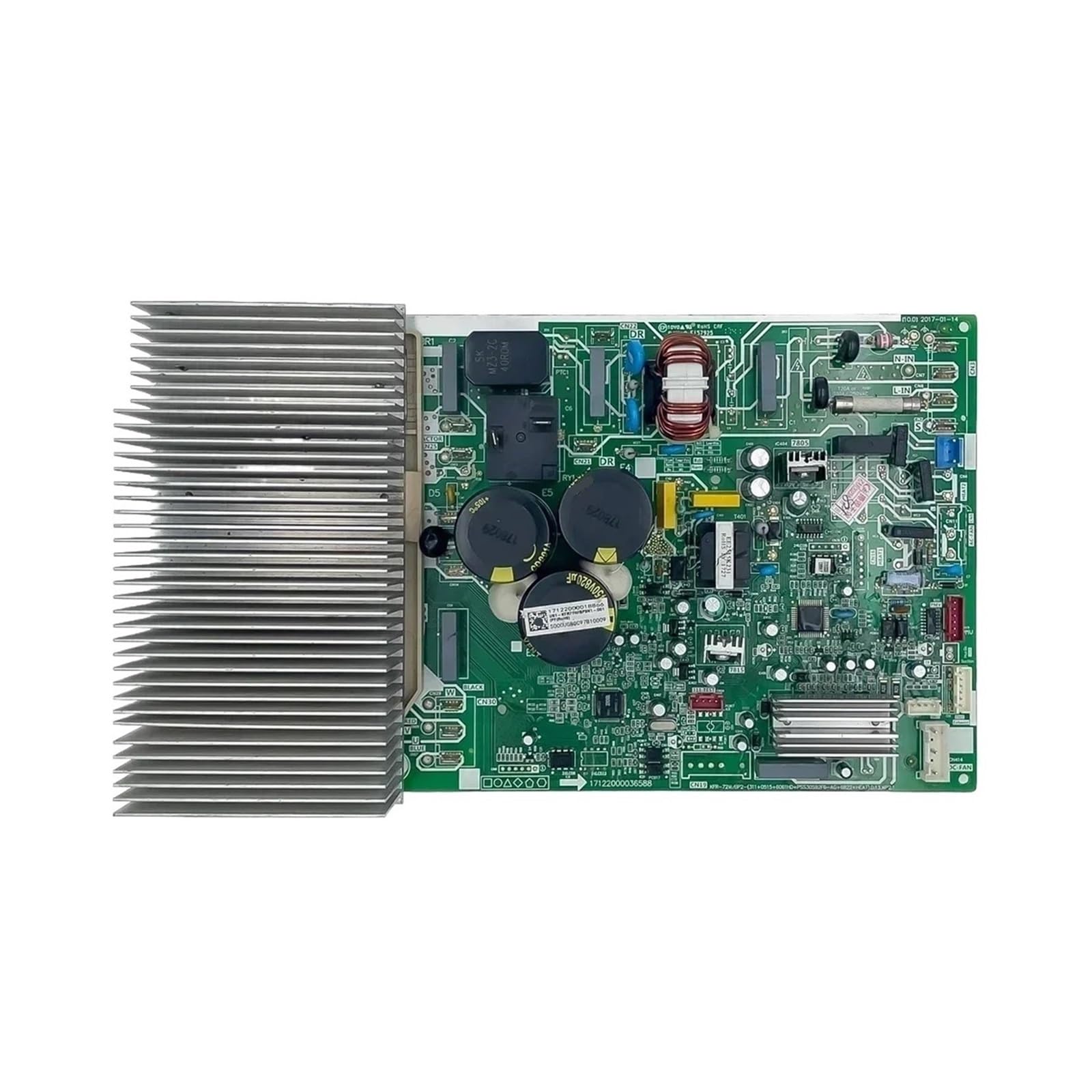 Genterun One Color Kfr-72W/Bp2-(311+0515+6061Hd+Pss30s92f6-Ag+6822+Heat).D.13.wp2.1 Pcb 17122000036588 Control Board Accessories，Compatible For Midea ，Air Conditioner Replace Part