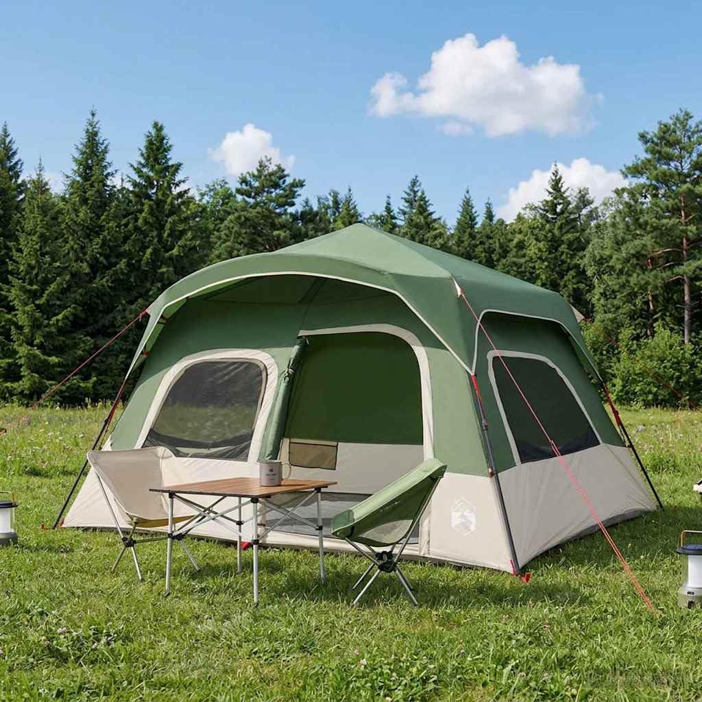 Tenda Istantanea Verde 340 x 280 x 190 cm in Poliestere 185T