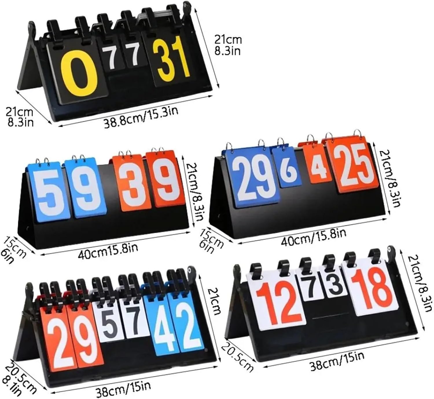 1pcs Tabletop Counter 4-Digit Score Multifunctional