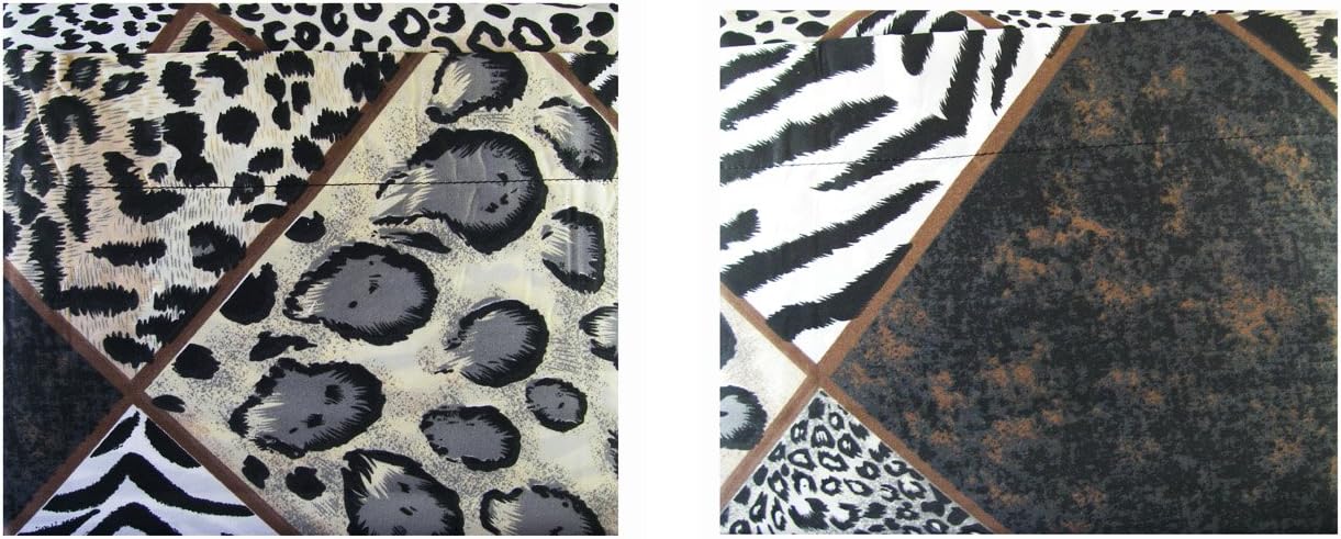 LS Ultimate Comfort Leopard King Sheet Set (4 Pieces) - King Sheet w/ Pillow Cases