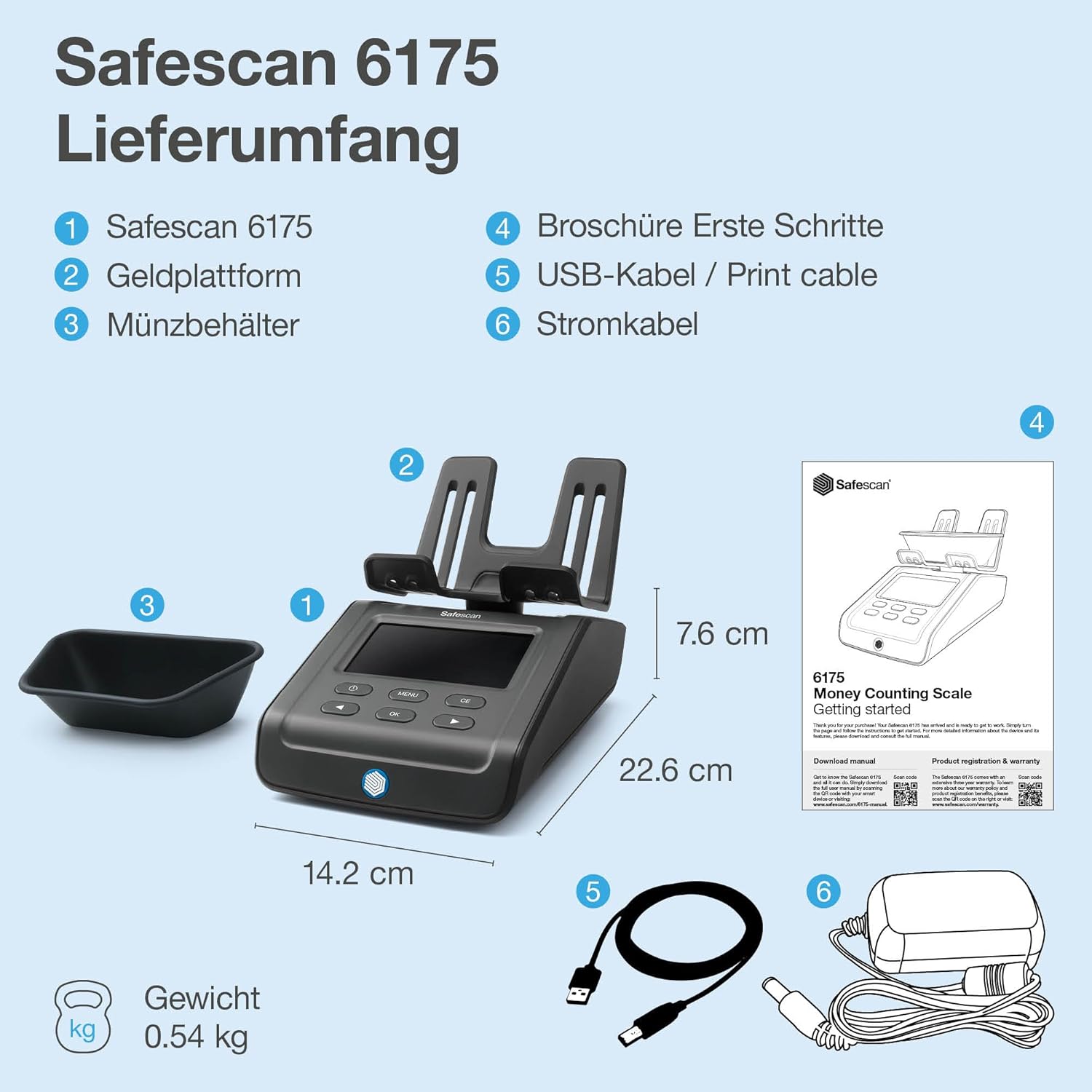 Safescan 6175 コイン、メモ、チケット、トークン用の計数機 - 自動コインロール認識付きコインカウントマシン - カウン SCC-10  手動式硬貨計数機 コインカウンター 1台 エンゲルス 【通販モノタロウ】 Safescan 6175 コイン、メモ、チケット、トークン用の計数機 -  自動 ...