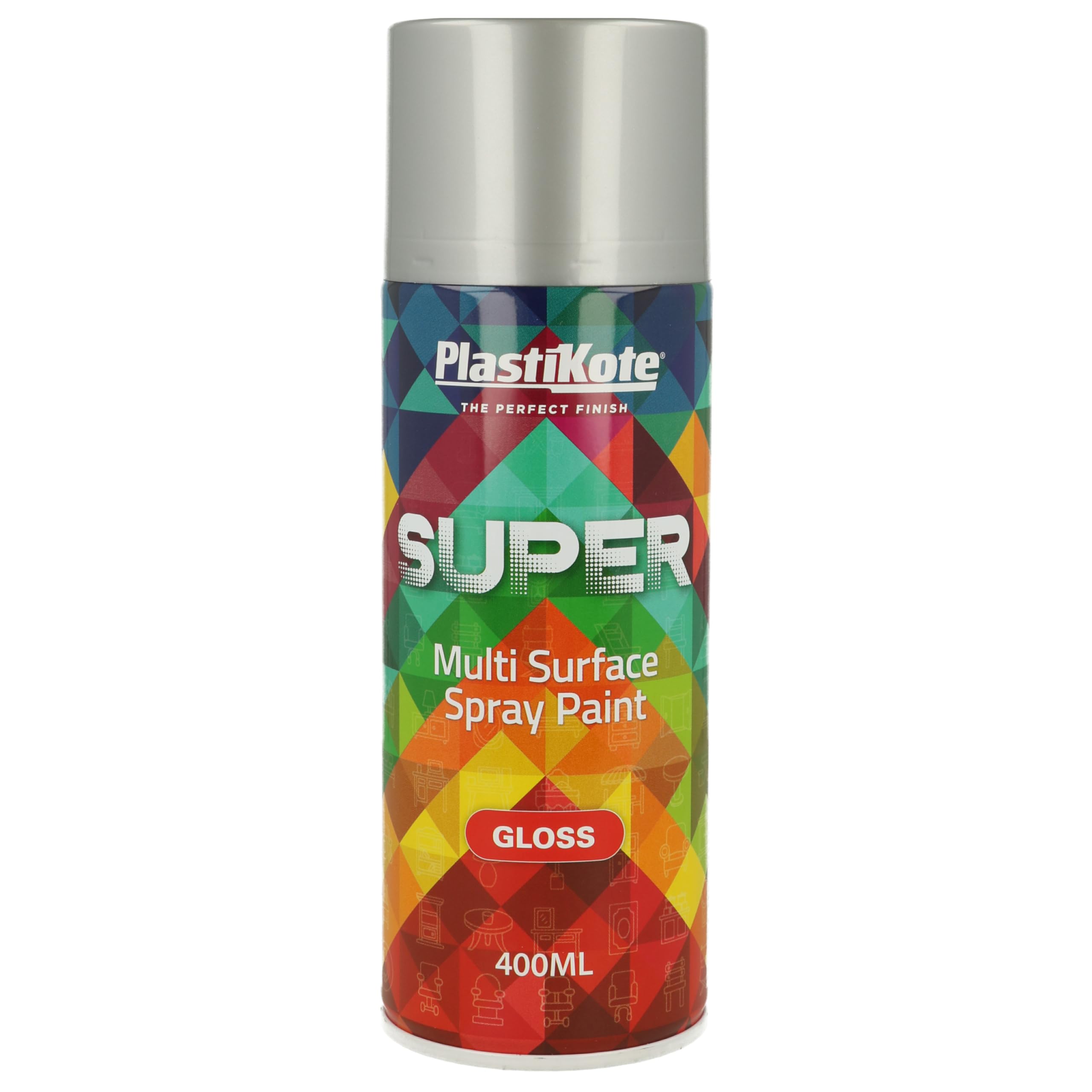 PlastiKote 440.0011149.076 1149 Super Spray Paint Gloss Aluminium ...