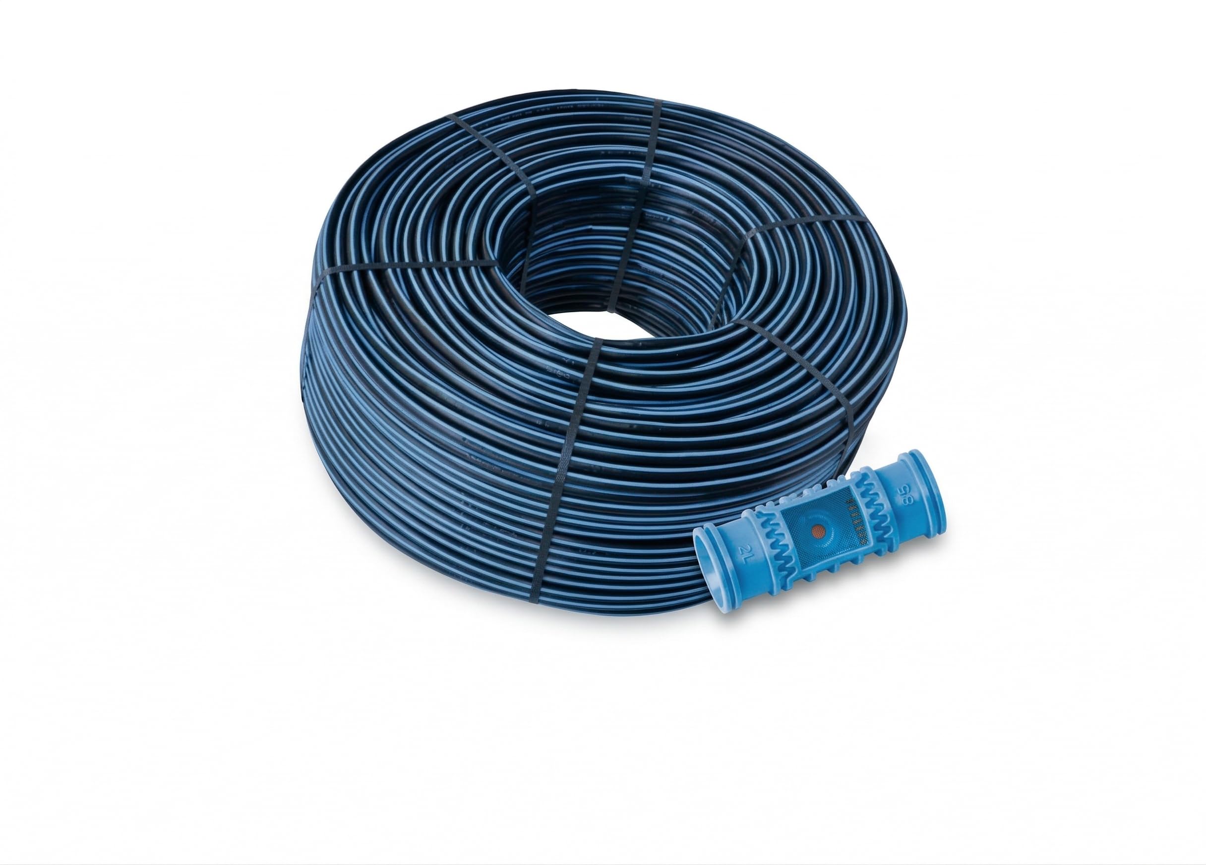 GOLD-DRIP Ala Gocciolante Autocompensante PC 300mt ø 20mm - Passo 100cm - Portata 2l/h - Spessore 45 mil - Tubo Irrigazione Professionale per Terreni in Pendenza e Grandi Distanze