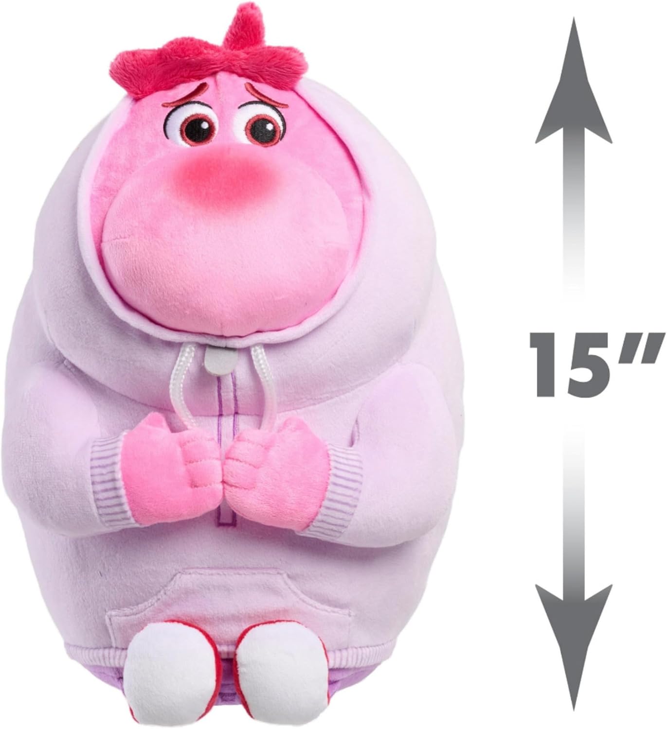 Just Play for Inside Out 2 Large Plush Characters | Anger | Joy | Sadness | Anxiety | Embarrassment (Embarrassment)