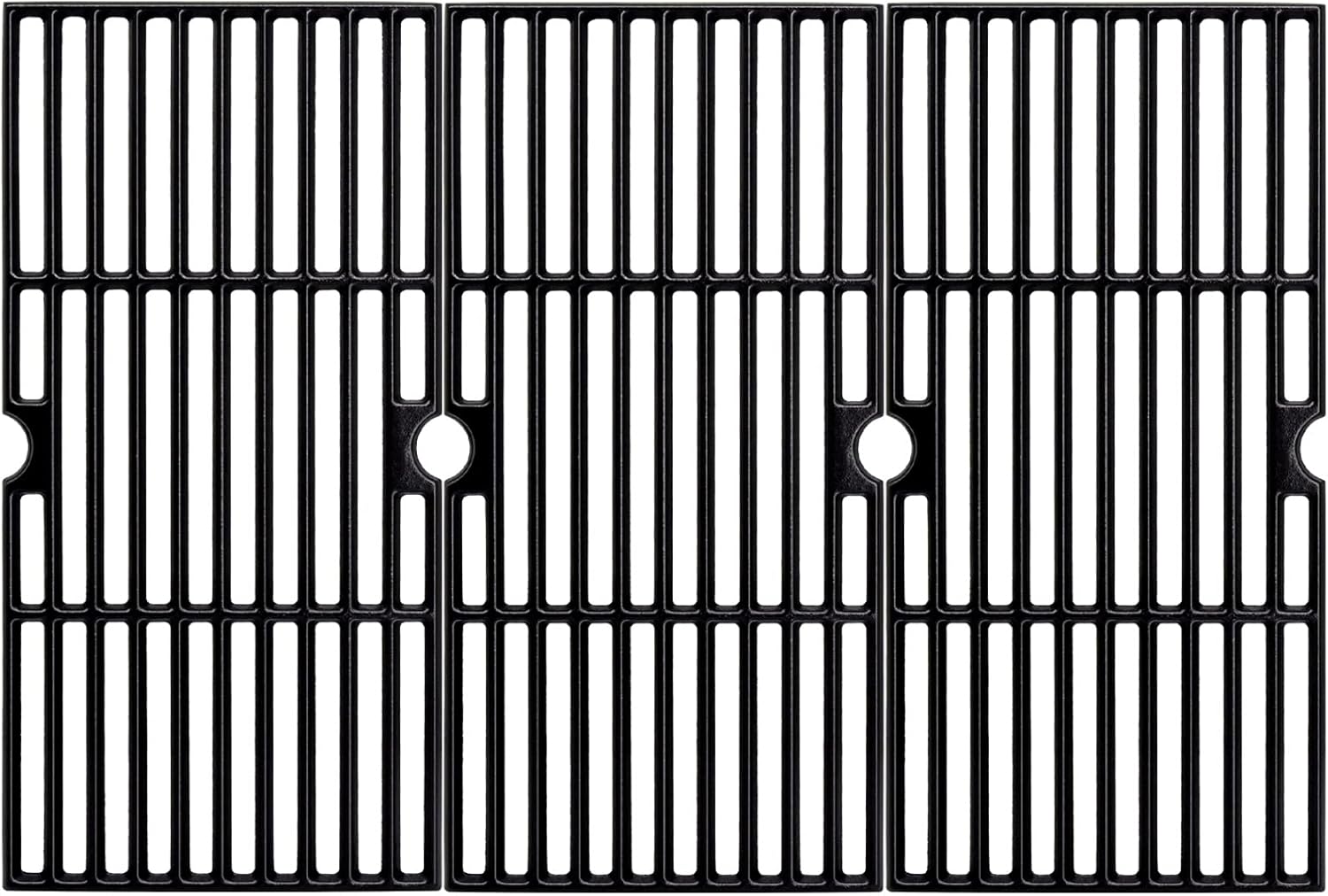 Adviace 16 15/16" Grill Grates for Charbroil Advantage 463344015, 463343015, 463344116, Gas2coal Grill Parts 463340516, 463370516, Cast Iron Cooking Grates Replacement for G467-0002-W1, G421-0008-W1.