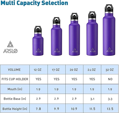Miniatura 2 de Botellas de agua de doble pared de acero inoxidable, botella aislada al vacío con tapa con popote, botella de agua aislada mantiene el agua fría