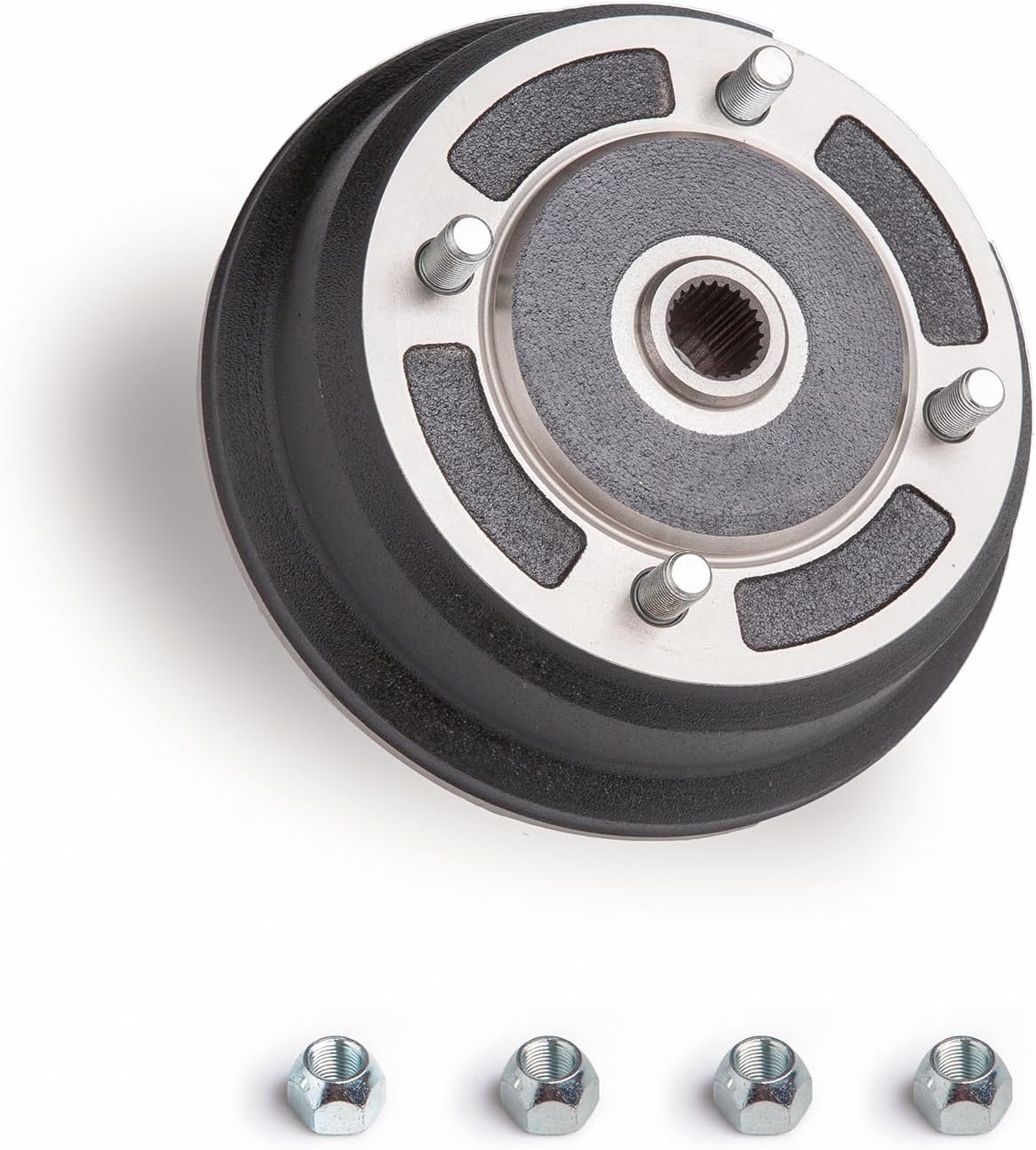 41038-0034 Front Brake Drums for Kawasaki Mule 3000 2001-2008 Mule 3010 2001-2008 Mule 4000 2009-2022 Mule 4000 Trans 2018-2021 Mule 4010 2009-2023 Mule 4010 Trans 2015-2023 Replace 41038-1345