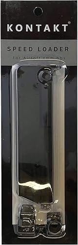 Miniatura 2 de KONTAKT - Cargador de velocidad BB Airsoft de 0.236 in BBS SpeedLoader  Capacidad de 100 rondas  Fácil uso para cargador de pistola de rifle de