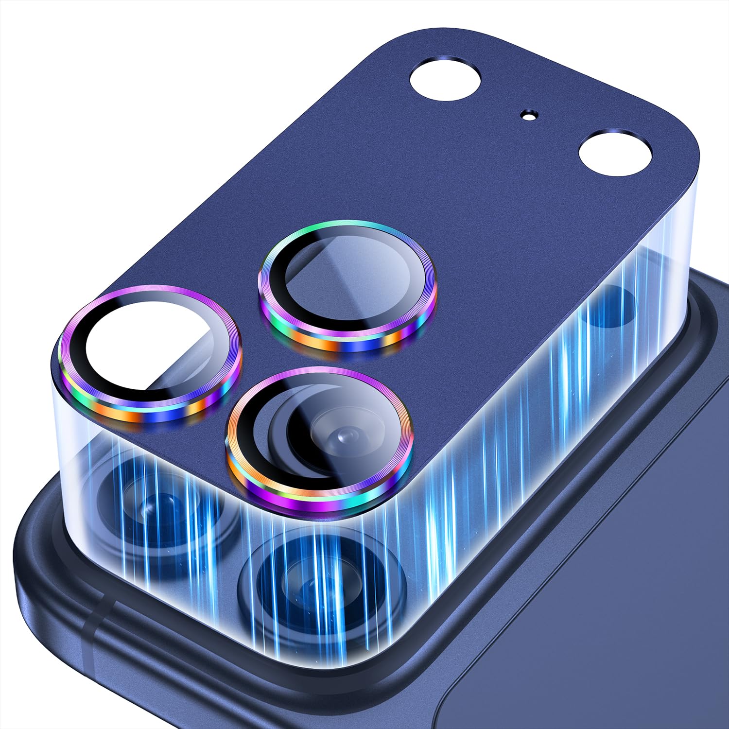 Uyiton Compatible with iPhone Camera Lens Protector004