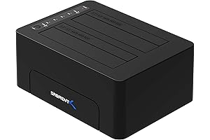 SABRENT USB 3.1 to SATA Dual Bay External Hard Drive Hub