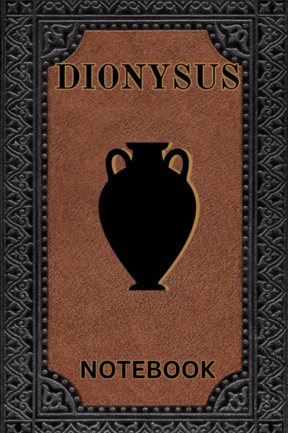 Dionysus Notebook: 100 Page Line Greek Deity Themed Journal