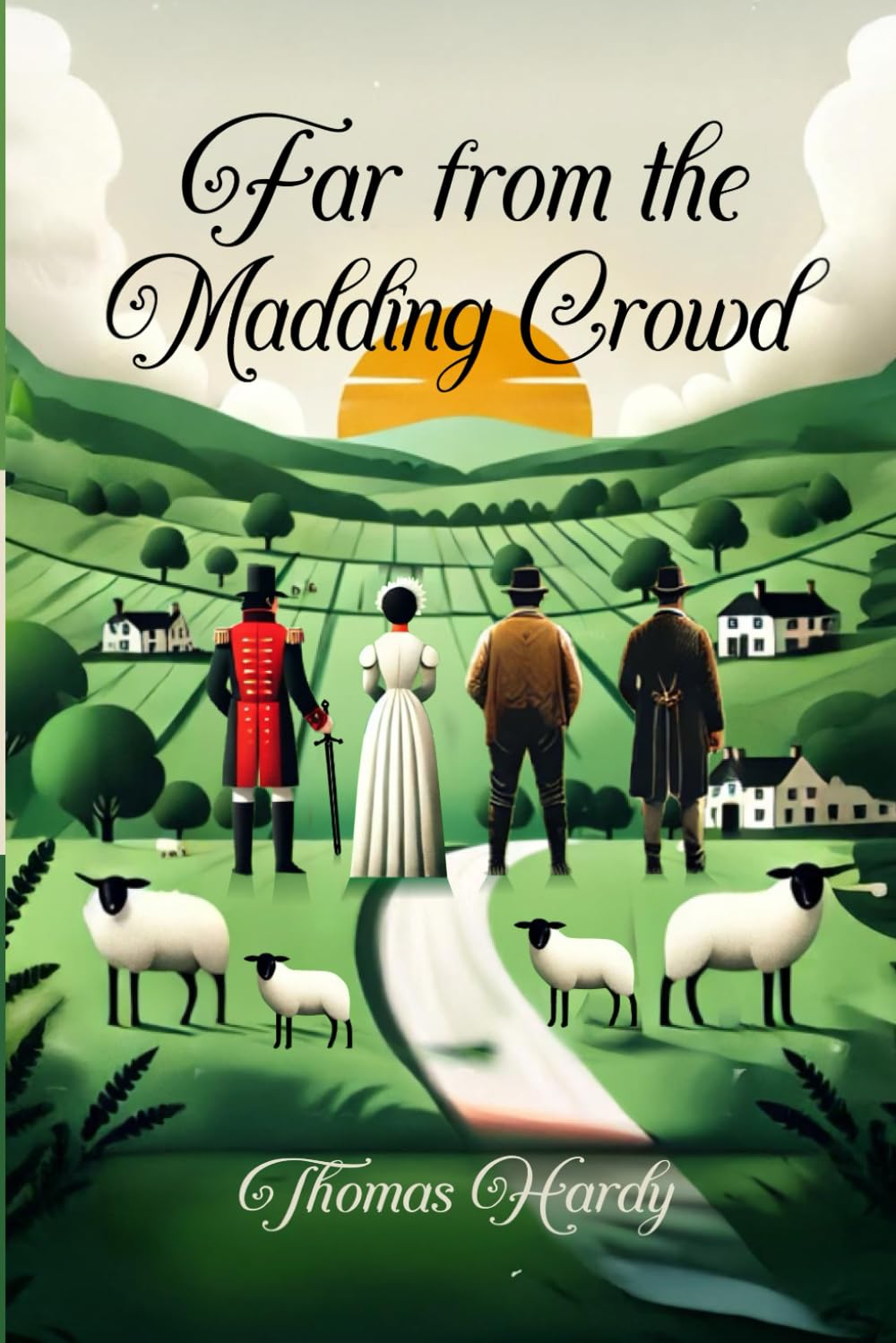 Far from the Madding Crowd: Illustrated Book by Thomas Hardy