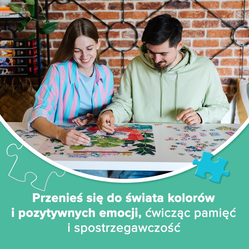 Trefl - Puzzle 1000 Elementów, The Art of Colour: Budapeszt, Węgry, | Dla dzieci i dorosłych 14+, wysokiej jakości, kreatywna rozrywka, precyzyjnie dopasowane, idealny prezent, Premium Plus