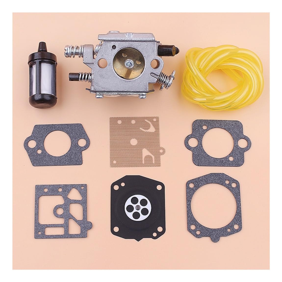 Kit réparation carburateur pour pièces de rechange tronçonneuse 62cc