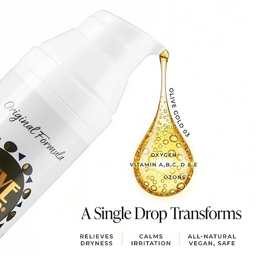 Miniatura 7 de Olive Gold O3 Loción para el cuidado de la piel - Aceite de oliva ozonizado súper oxígeno (4 onzas)