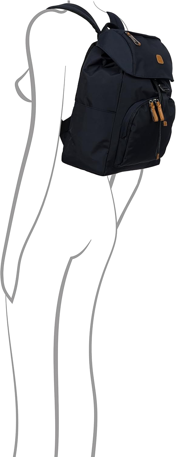 Bеѕt Cуbеr Mоndау 🔥 Bric's X-Travel Excursion Backpack - 15 inch - Cute Designer Backpack for Women and Men - Navy