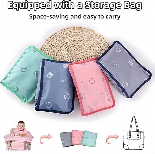 Miniatura 4 de Coverall Baby Feeding Bib for Eating,Long Sleeves Bib Attaches to Highchair and Table,Weaning Bibs