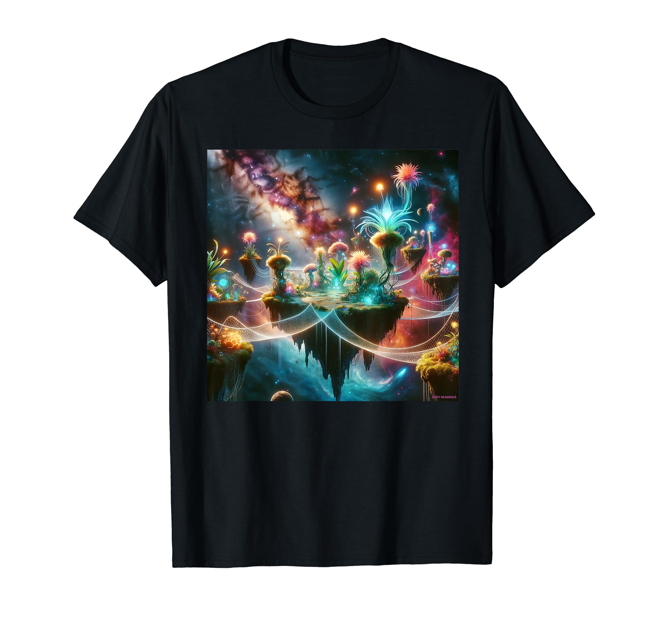 My Cosmic Dreams by Eddy McManusCosmic Garden 5 T-Shirt