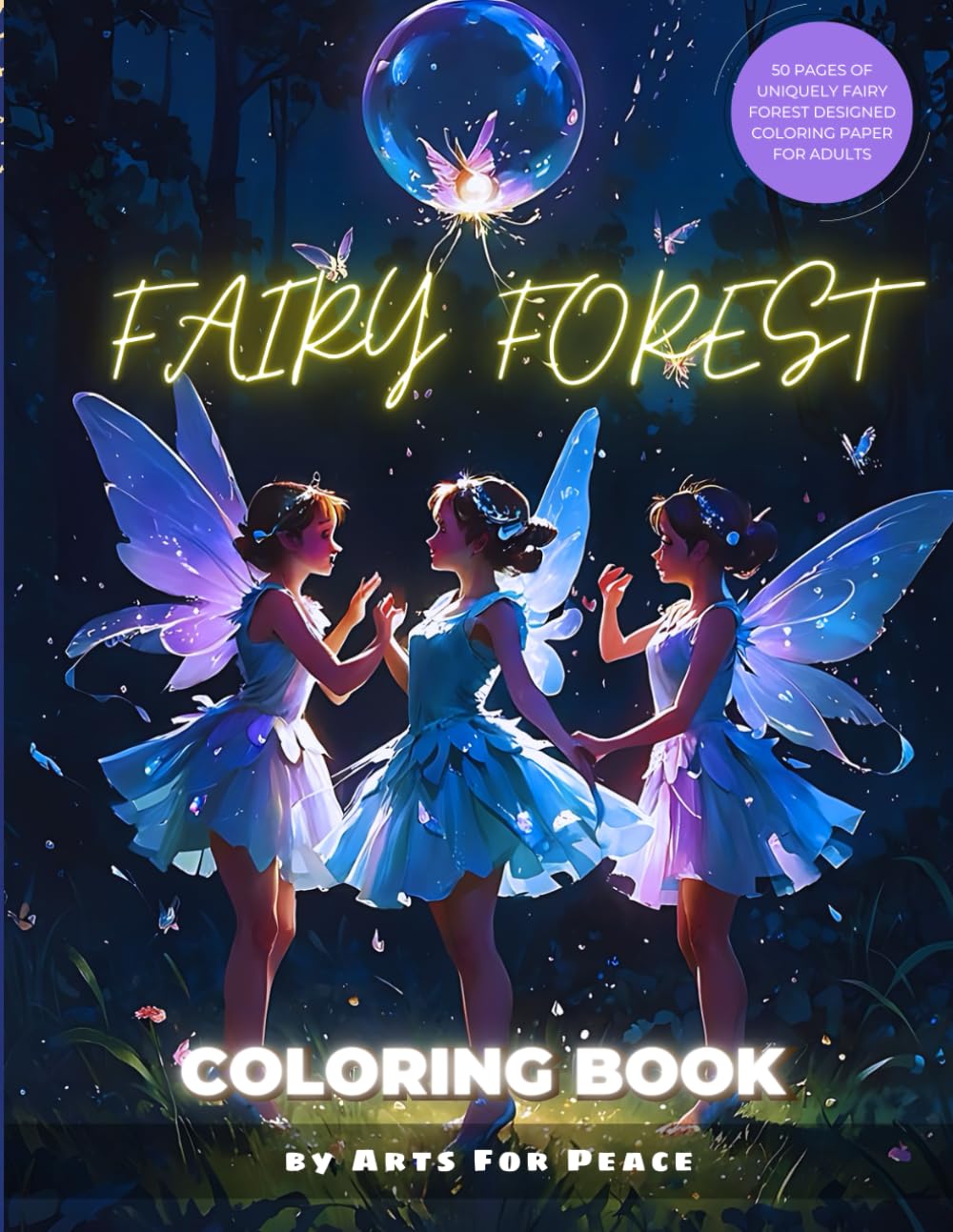 Fairy Forest: Fanta-Tree Escape Coloring Book for Adults