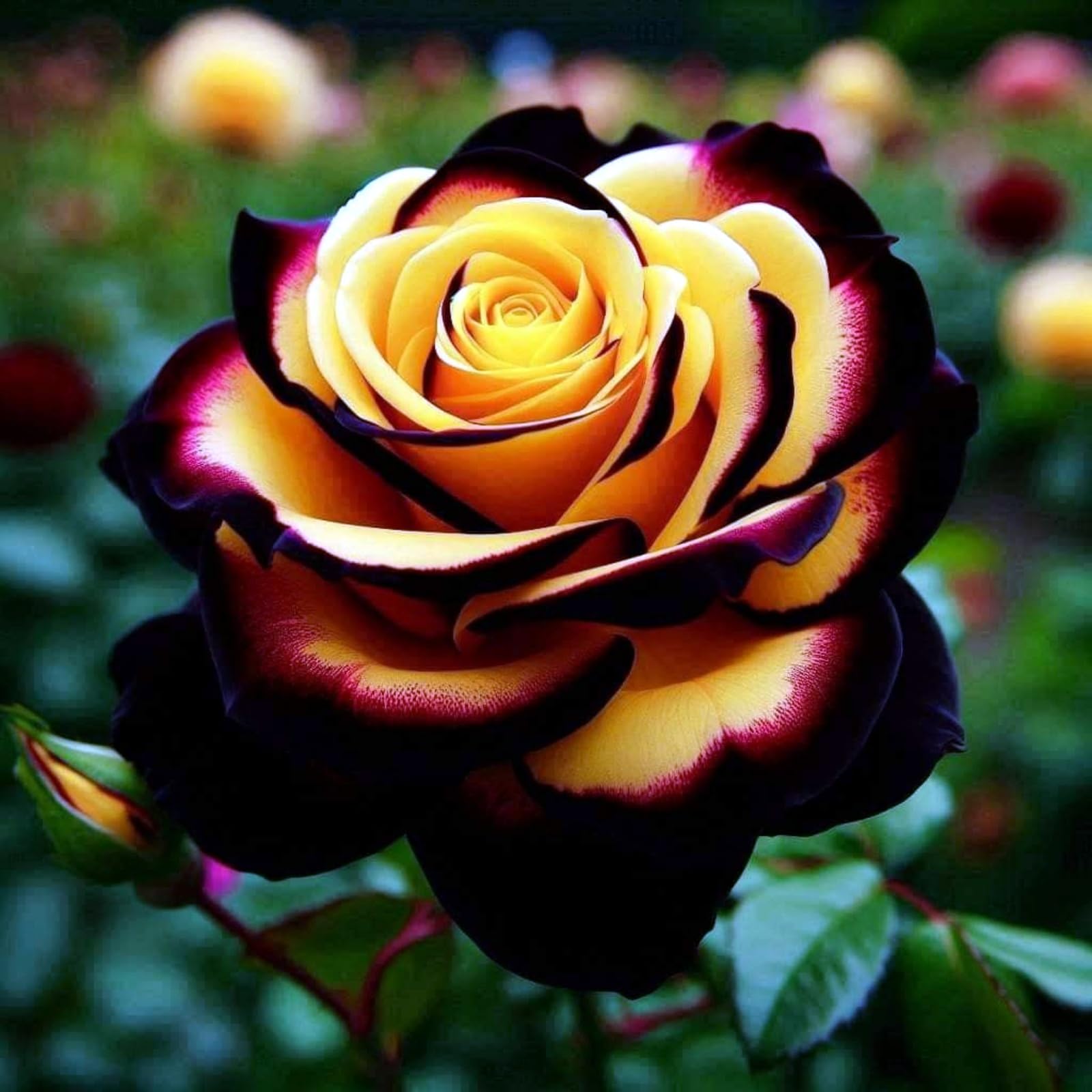 Bulk Rose Rhizome, Hardy Perennial, Garden Decoration, No Watering Required, Professional Planting, Suitable for Spring and Autumn-5 Rhizome-B