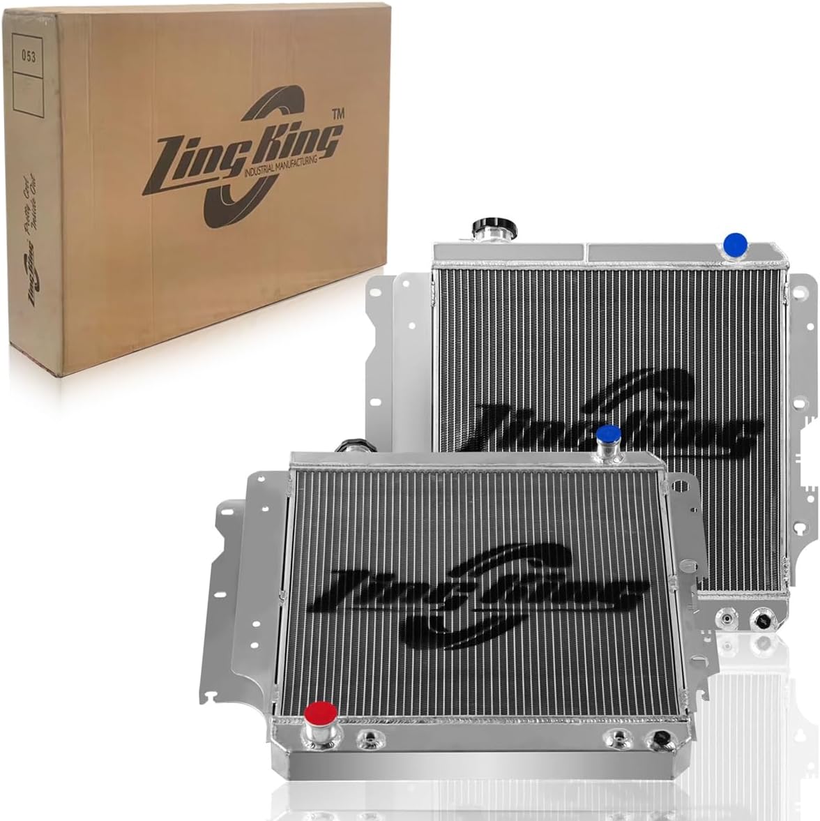 Amazon.com: ZING KING CC2101 All Aluminum Radiator For 87-06 JEEP ...